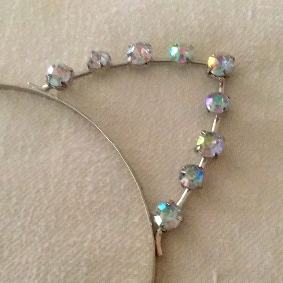 NWOT: Rhinestone Cat Ears Headband - (Spirit Halloween) NEW - Picture 3 of 6